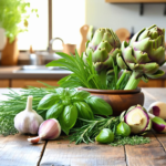 Zioła na Cholesterol: Skuteczne Roślinne Wsparcie dla Twojego Serca herbs_for_cholesterol_health.png